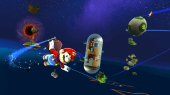 Super Mario Galaxy 1+2 - Mario flottant dans l'espace.jpg Super Mario Galaxy 1+2 - Mario flottant dans l'espace