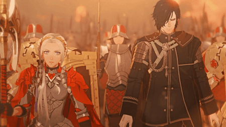 Fire Emblem Warriors - Three Hopes - Soldaten bereit zum Kampf