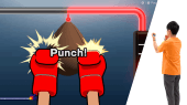 WarioWare Move It! - Punch the ball