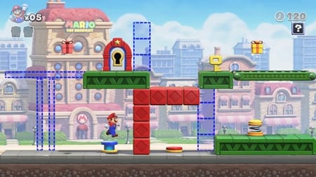 Mario VS Donkey Kong – Der Versuch, den Schlüssel zu erreichen