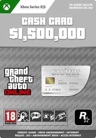 GTA V Great White Shark Cash Card