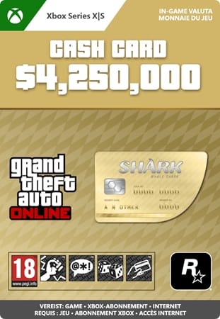 GTA V Whale Shark Cash Card