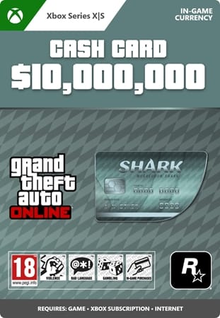 GTA V Megalodon Cash Card