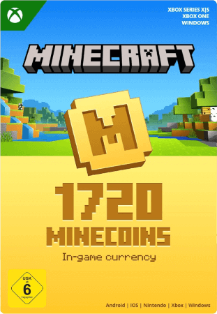 Minecraft - 1720 Minecoins DE