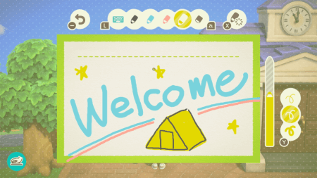 Animal Crossing New Horizons - Now you can use your Joy-Con 2 to draw