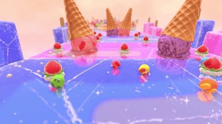 Kirby's Dream Buffet - A world of ice cream