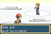 Pokémon FireRed - Battling a Rival