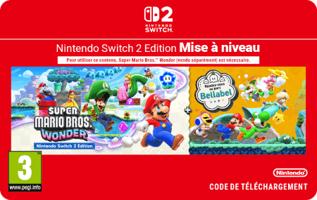 Super Mario Bros Wonder Switch 2 upgrade FR