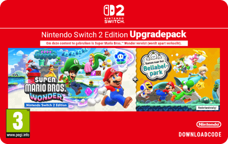 Super Mario Bros Wonder Switch 2 upgrade NL