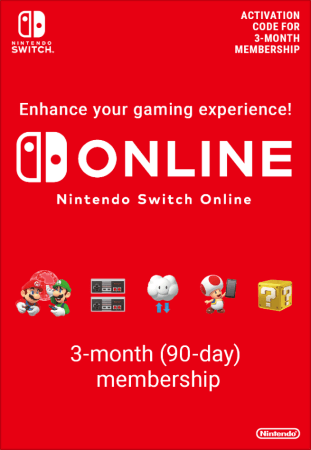 Switch Online 3 months