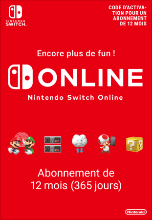 Switch Online 12 mois