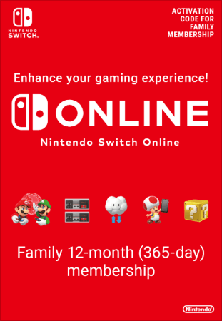 Switch Online Family 12 months