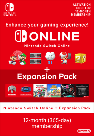 Switch Online + Expansion 12 months