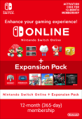 Switch Online + Expansion 12 months