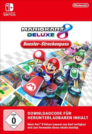 Mario Kart 8 deluxe dlc booster streckenpass