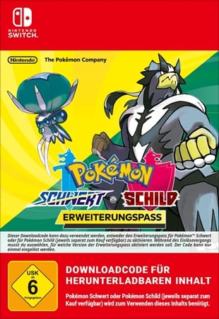 Pokémon Schwert-Schild Erweiterungpass DE