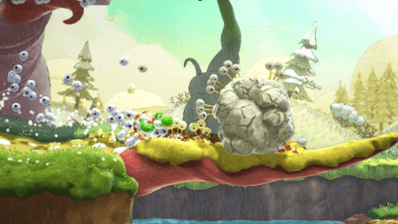 Yoshi and the Mysterious Book - Plein de créatures étranges