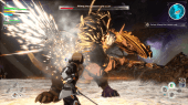 Echoes of Aincrad - Fighting a large boss