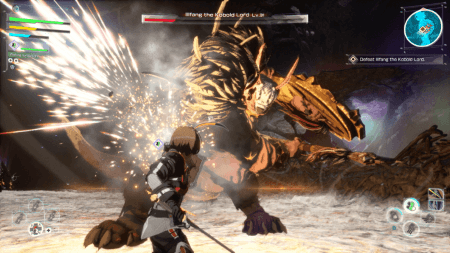   Echoes of Aincrad - Combattre un boss gigantesque