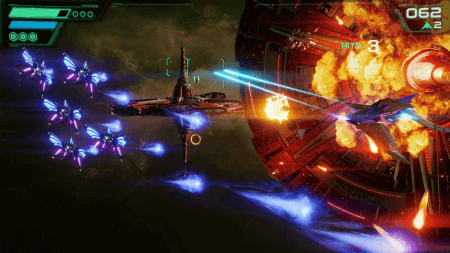 Star Fox - A heated battle in space