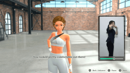 Fitness Boxing 3 Switch 2 - La caméra vous aide à corriger votre posture