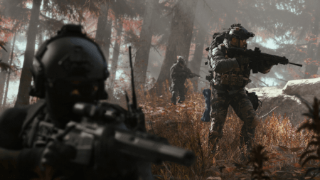 Call of Duty Modern Warfare 4 - Tactical assault in the forest