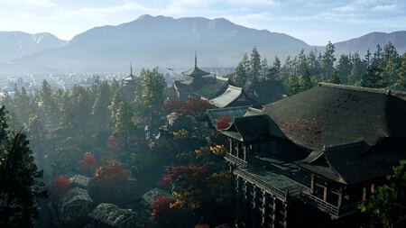 Onimusha - Way of the Sword - Le célèbre temple Kiyomizu