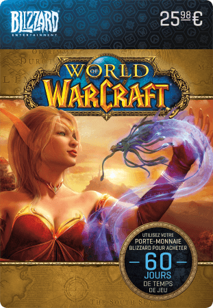 World of Warcraft 60 jours de temps de jeu 2020-07