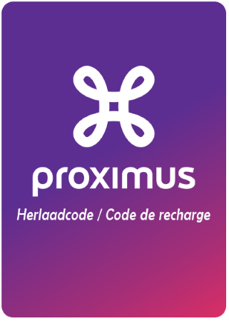 Proximus herlaadcode code de recharge 15