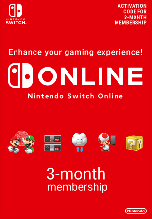 Nintendo Switch Online 3 months DE