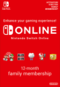 Nintendo Switch Online 12 months family DE