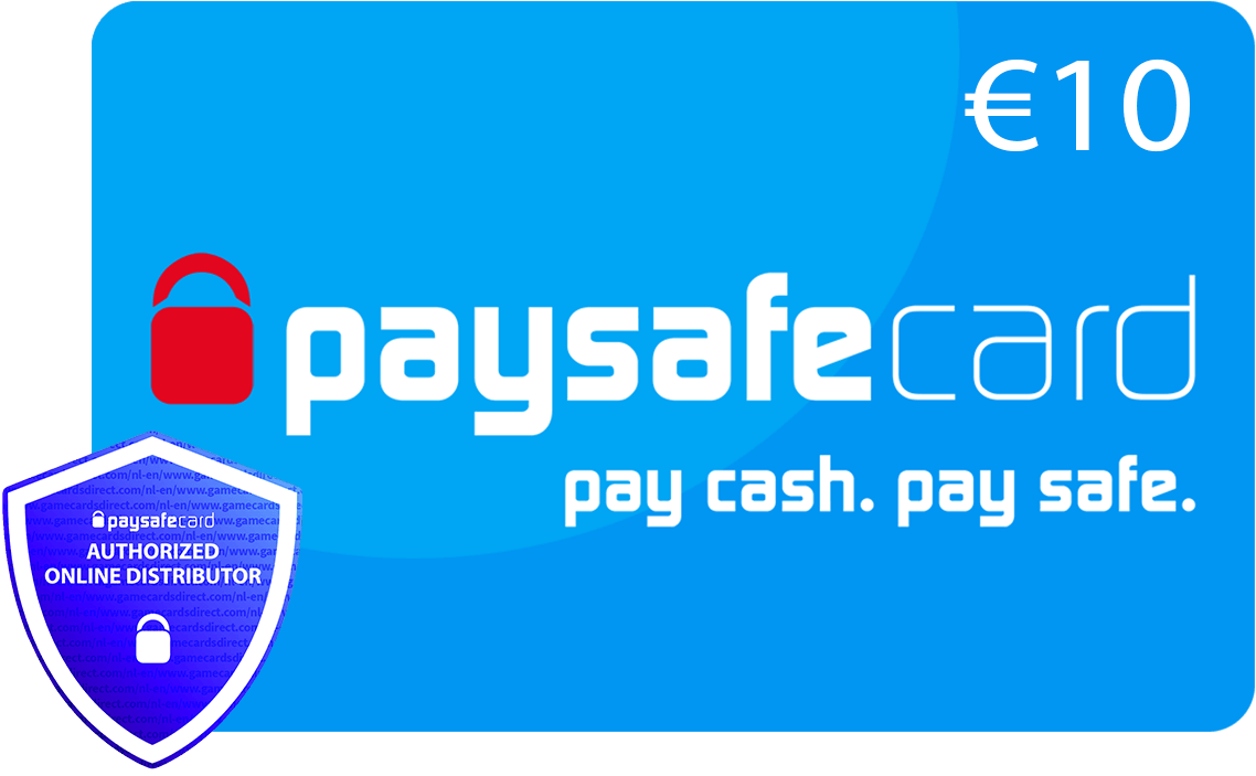 Compre PaysafeCard 10 EUR - Paysafecard Key - NETHERLANDS - Barato