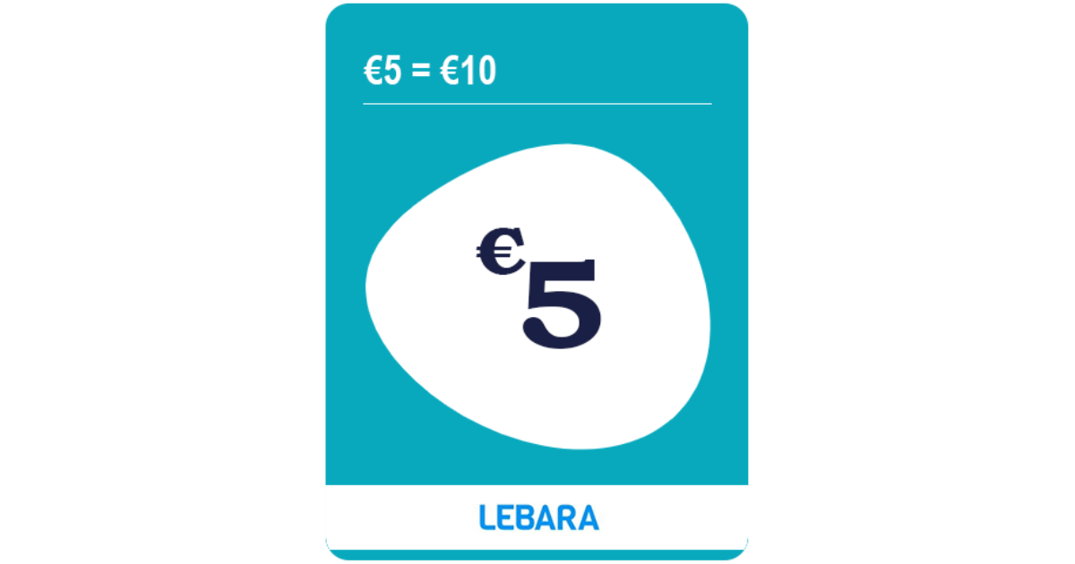 Lebara + €5 €5