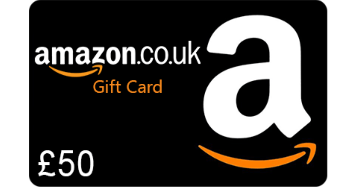 Amazon Gift Card | 50 Pounds | Gamecardsdirect.com