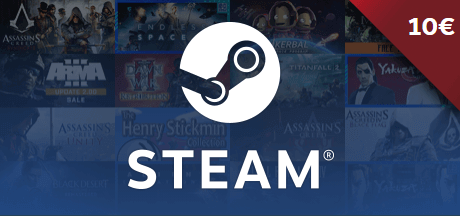 Steam-Gutschein kaufen | €10 | Das ultimative Geschenk