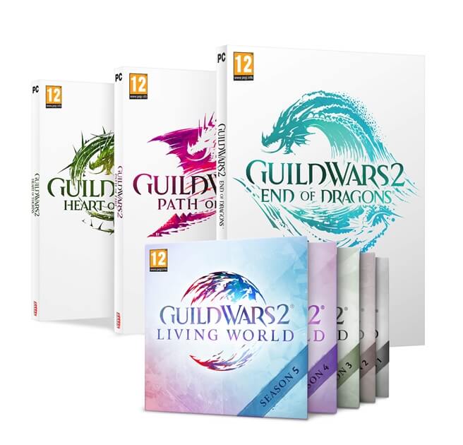 GW2 Elder Dragon Saga Complete Collection Gamecardsdirect   Gw2 Elder Dragon Saga Complete 