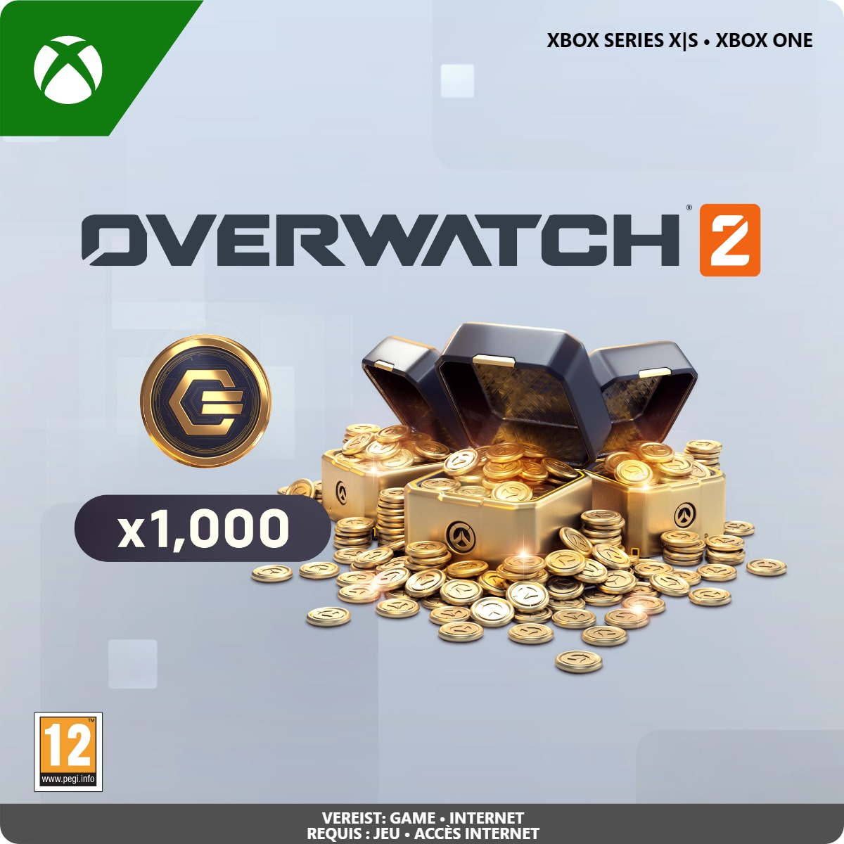 1000 Overwatch 2 Coins 