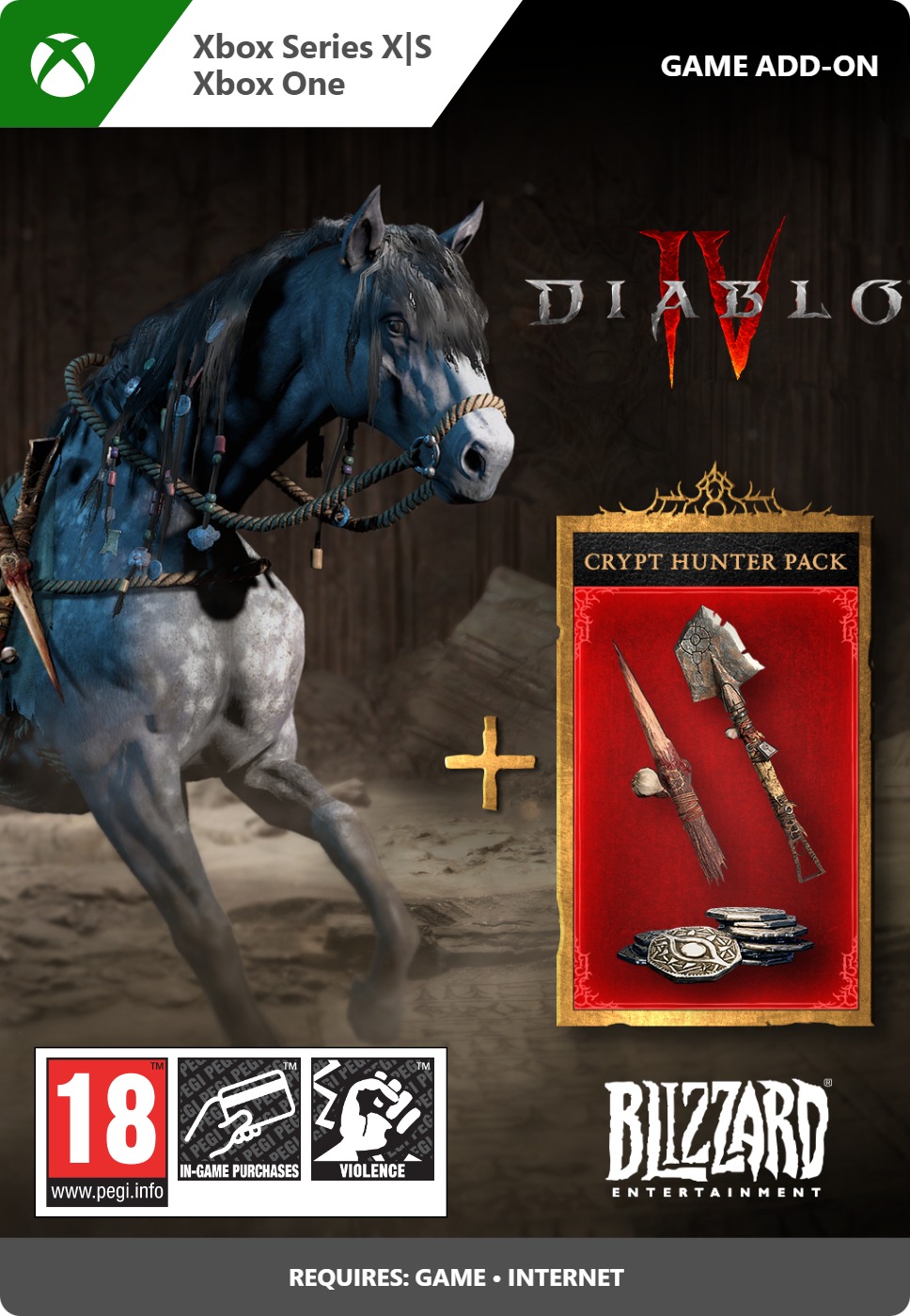 Diablo IV Crypt Hunter Pack EN