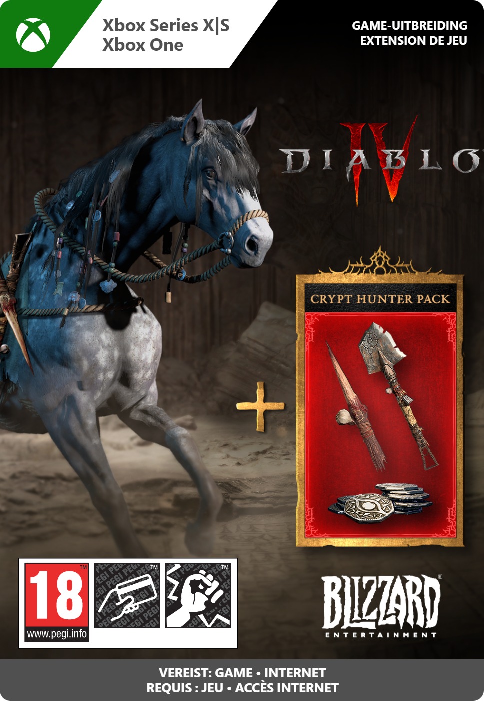 Diablo IV Crypt Hunter Pack