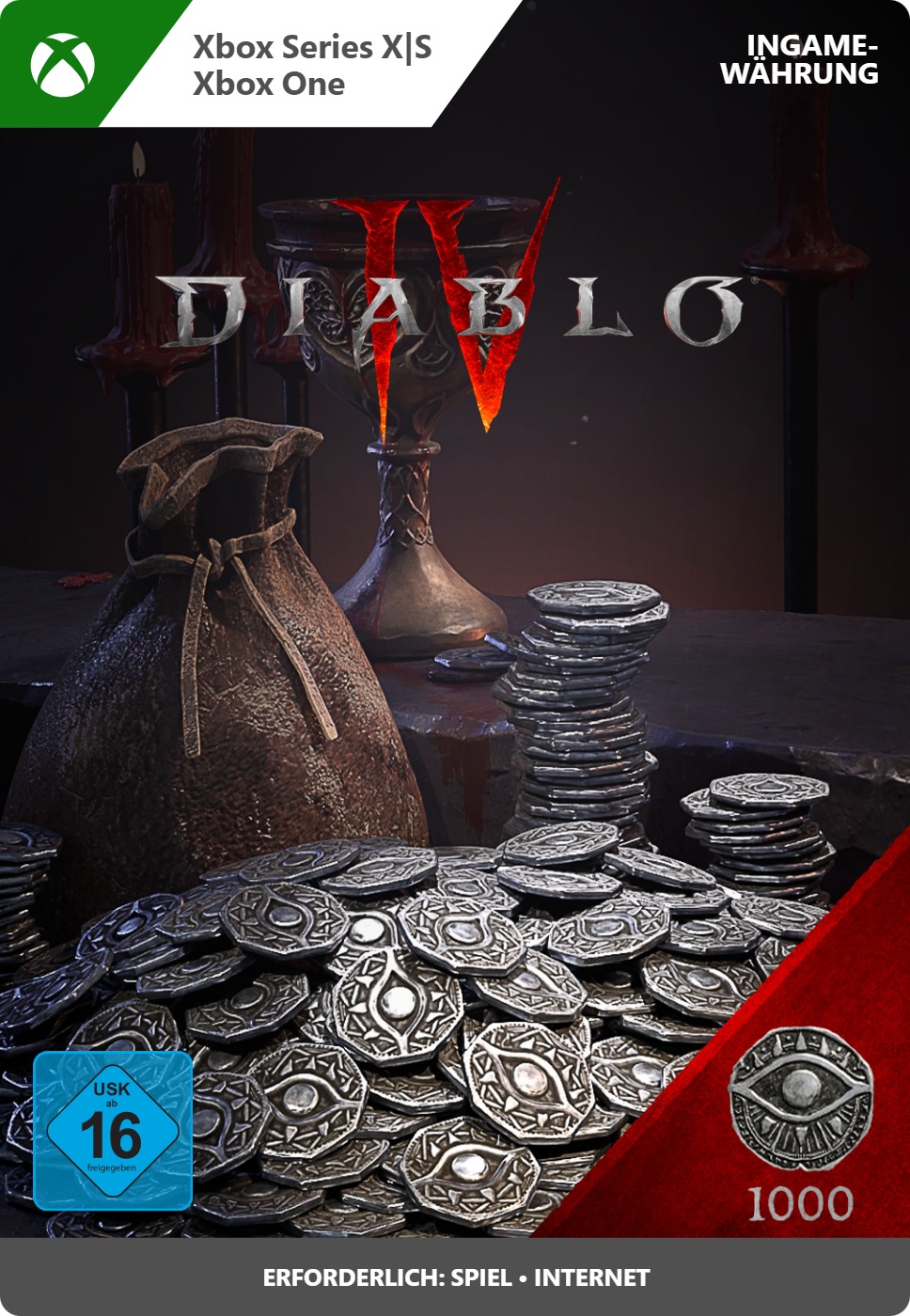 Diablo IV - 1000 Platinum DE