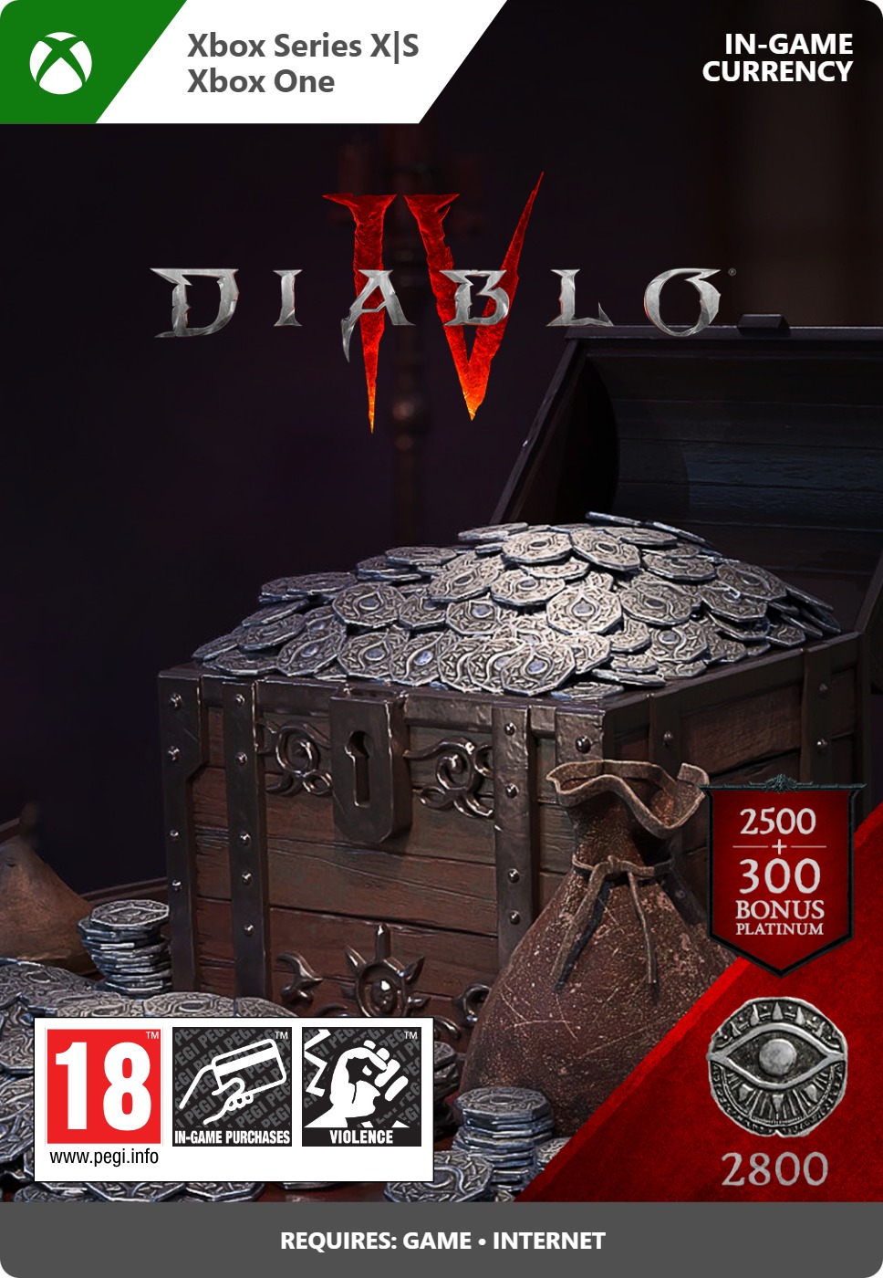 Diablo IV - 2800 Platinum EN