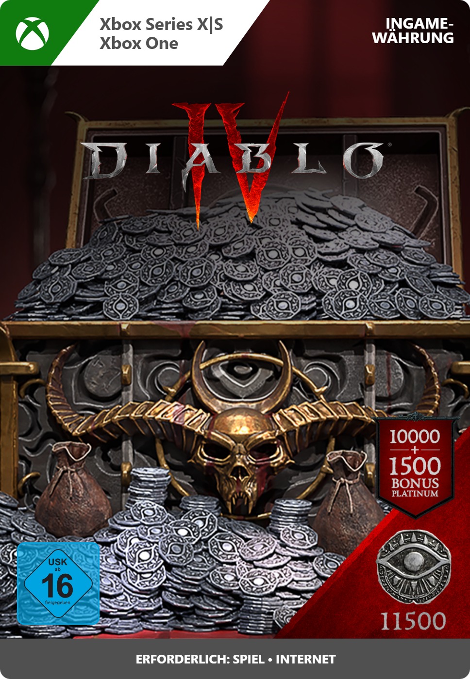 Diablo IV - 11500 Platinum DE