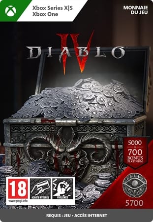 Diablo IV - 5700 Platinum FR