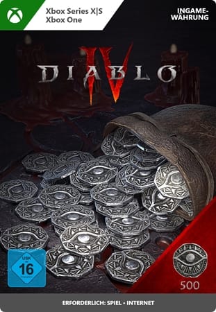 Diablo IV - 500 Platinum DE
