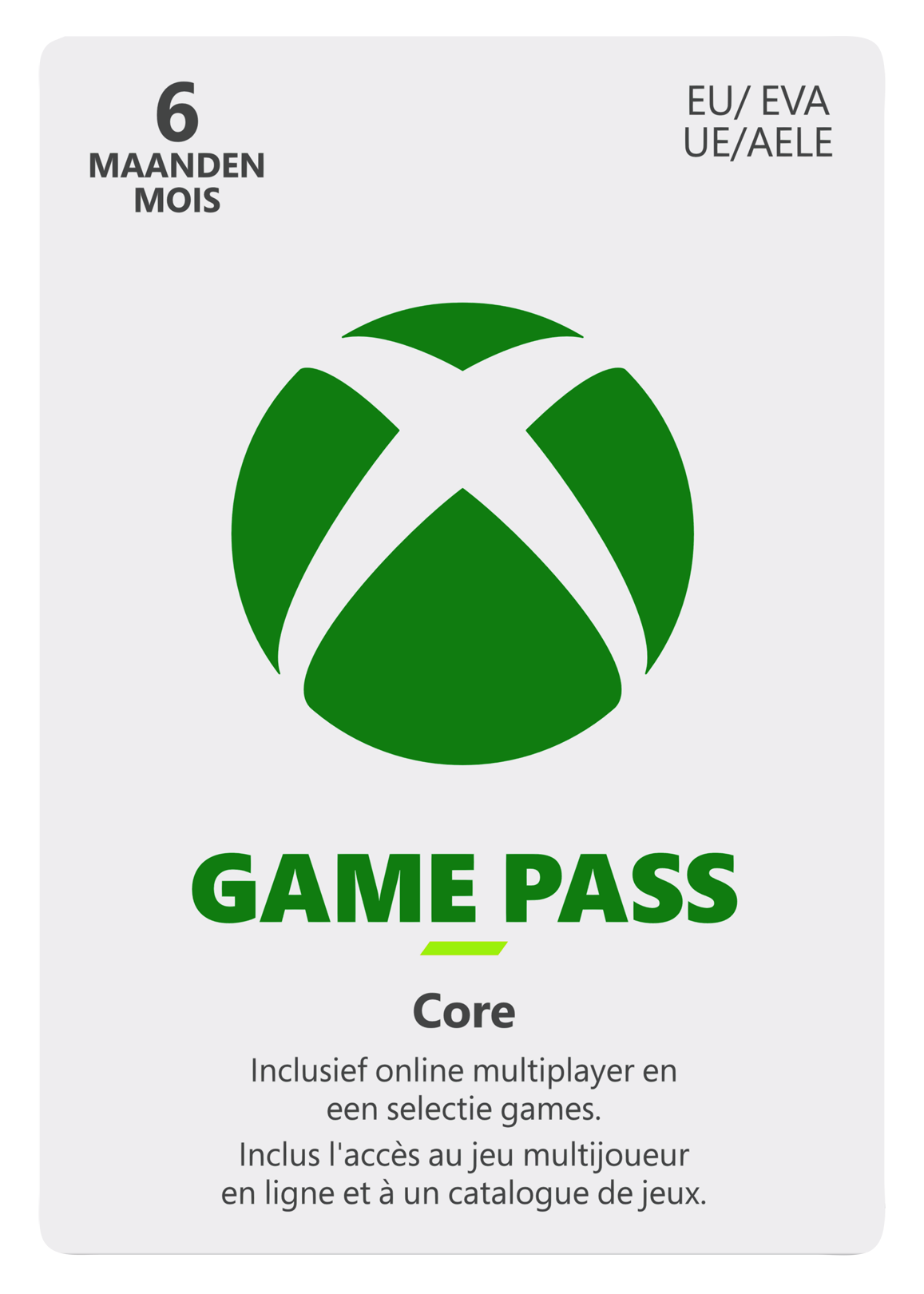 6 Meses - Game Pass Core