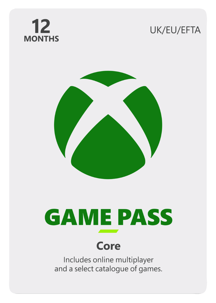 Game Pass Core 12 months| € 59,99