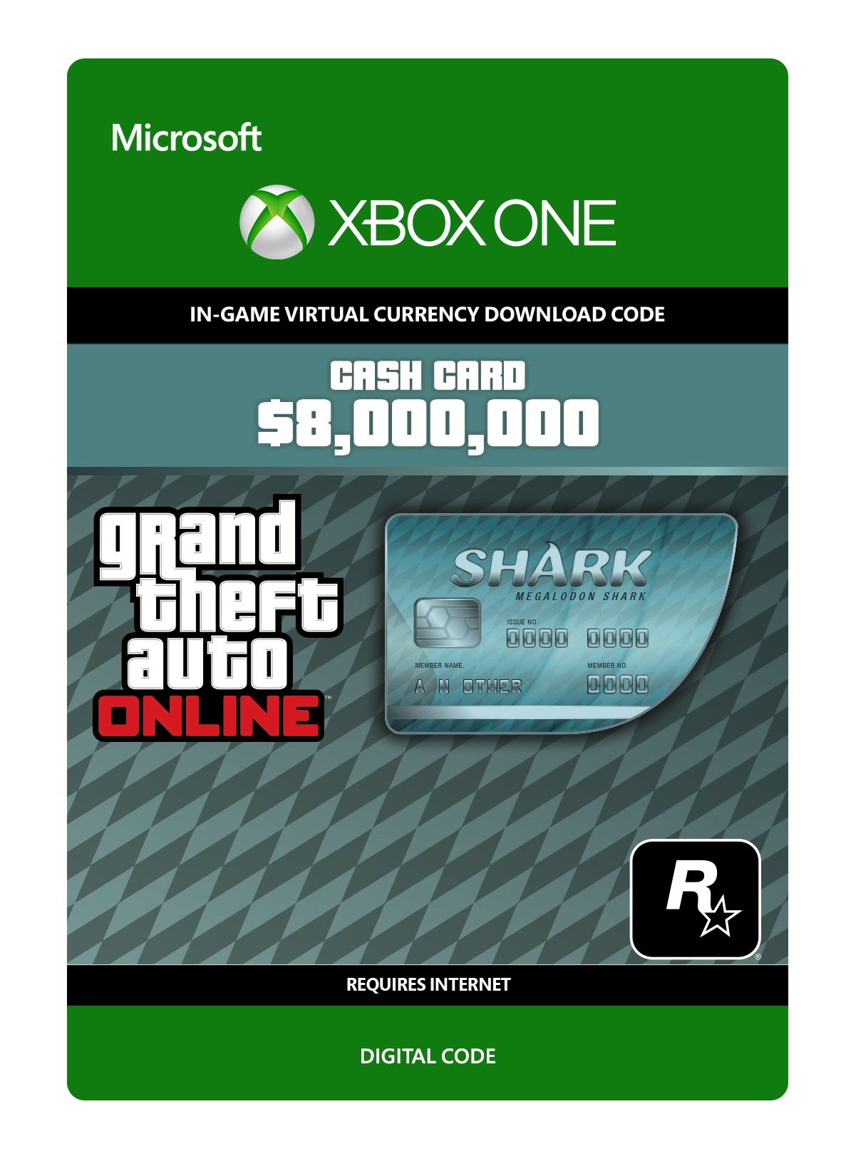 GTA Megalodon Cash Card