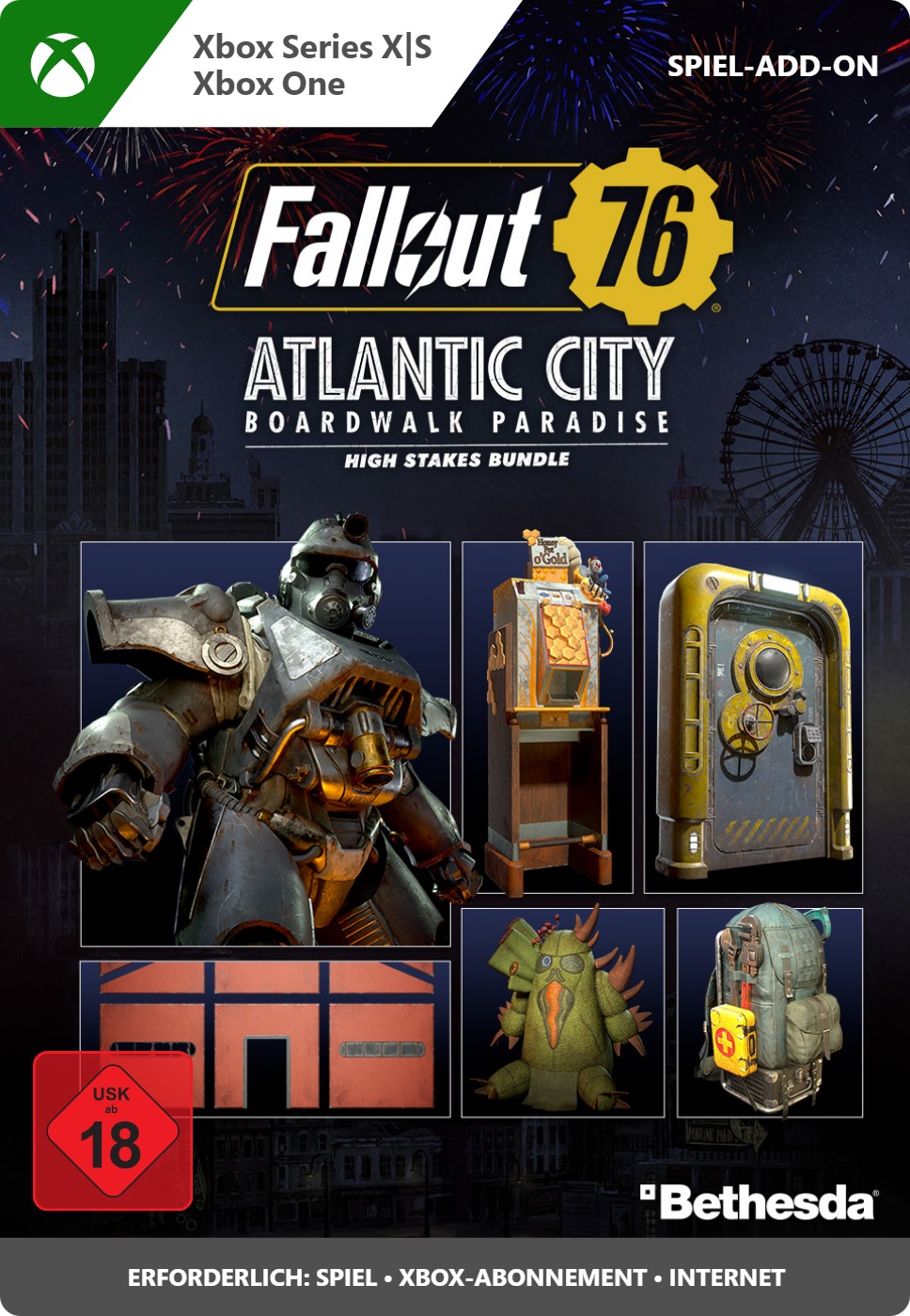Fallout 76 - Atlantic City High Stakes Bundle DE
