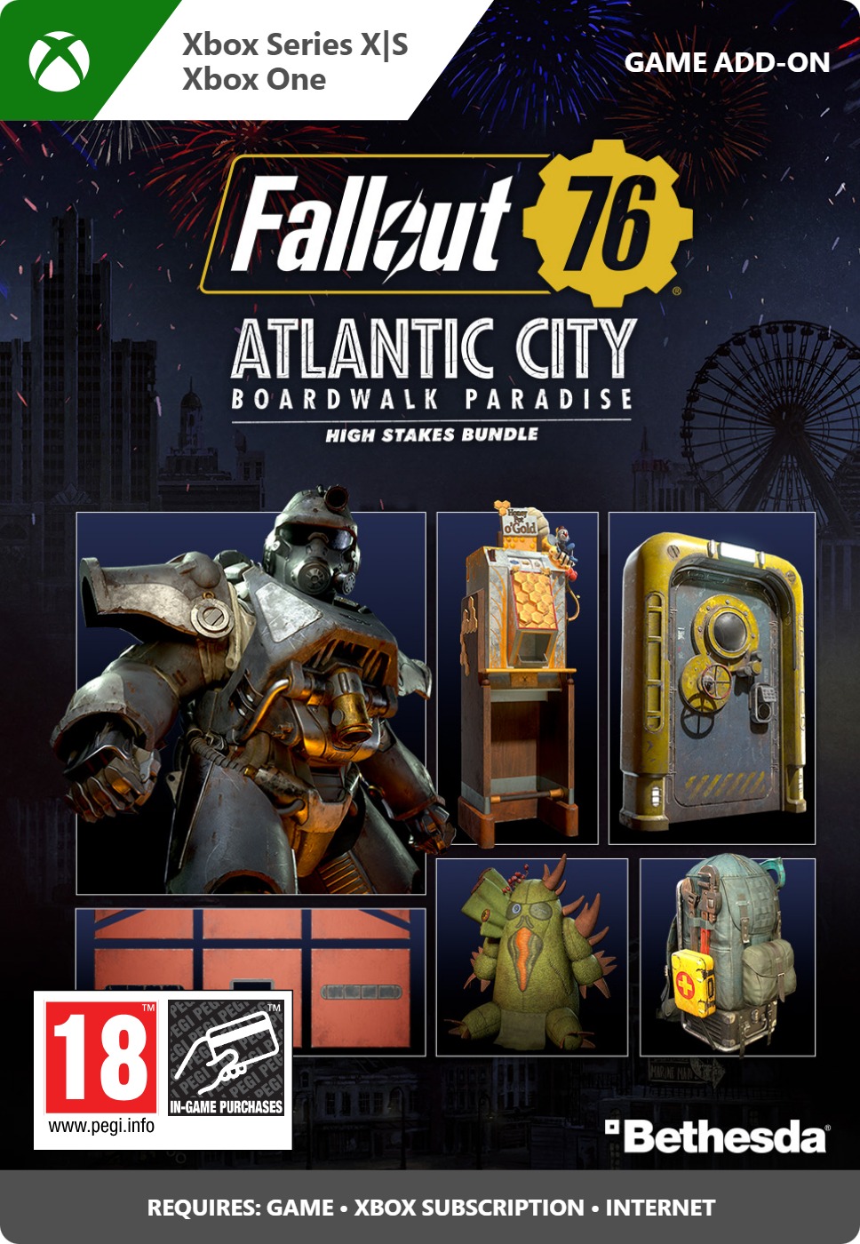 Fallout 76 - Atlantic City High Stakes Bundle EN