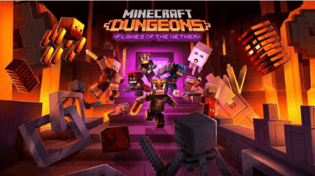 Minecraft Dungeons - DLC 4 - Flames of the Nether